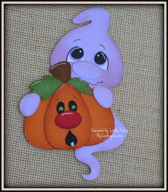 Faboolous ghostie Calabaza Halloween Lindo Kawaii Kitsch cinta del grosgrain