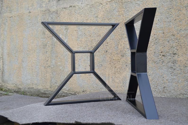 Steel Dining Table Legs 72x72 Cm 28x28 In Etsy In 2021 Steel Dining Table Legs 72x72 Cm 28x28 In Etsy In 2021