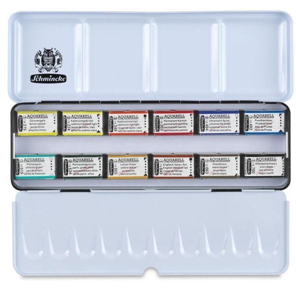 Schmincke Horadam Aquarell Watercolor Pan Sets Watercolor Pans