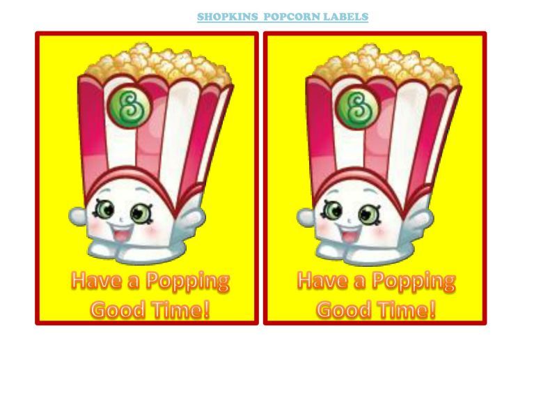 Shopkins Poppy Corn Cupcake Cake Shopkins Poppy Corn Cupcake Cake