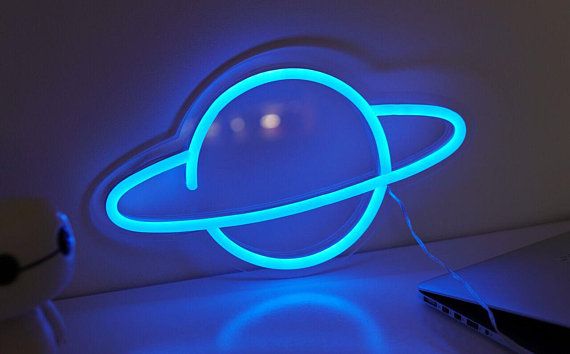 Planet LED Neon Sign Planet LED Neon Sign