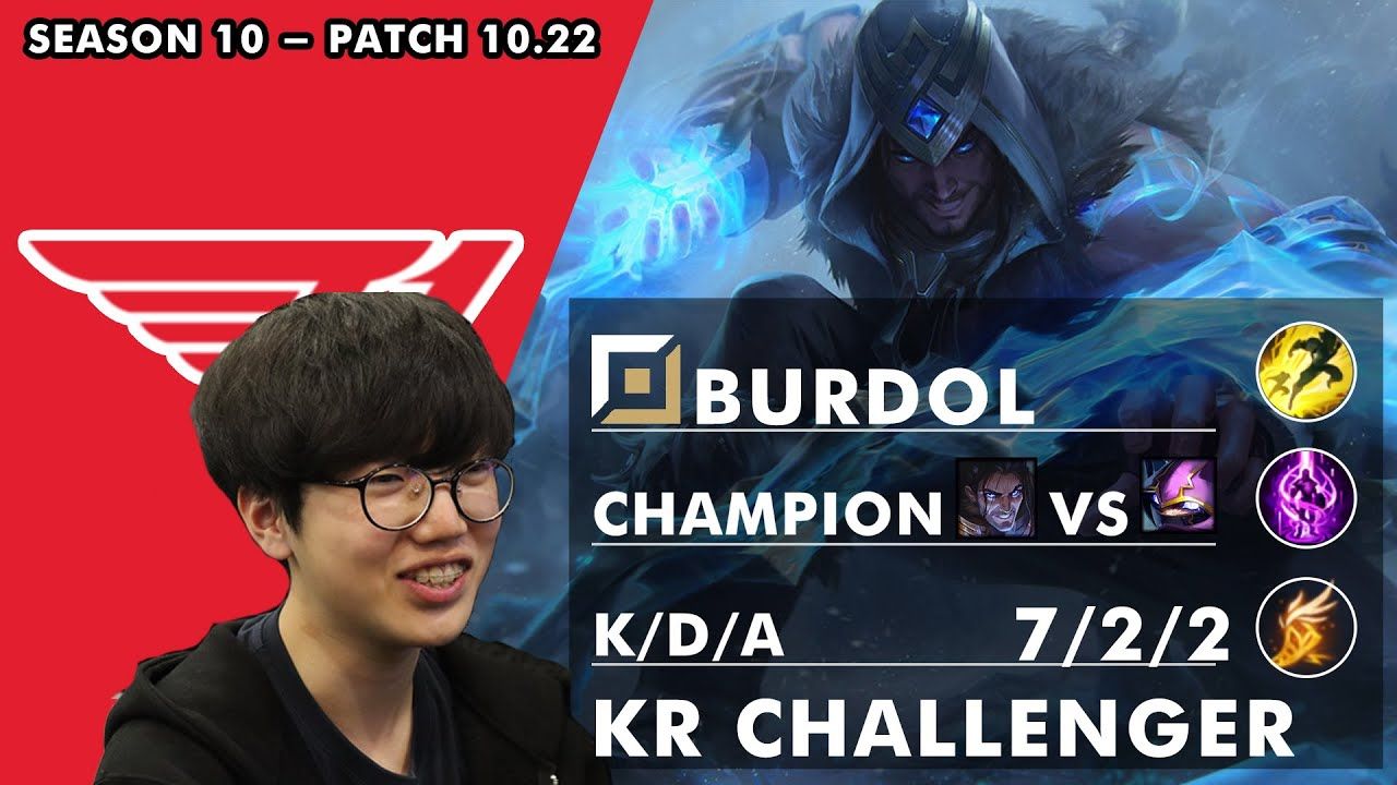 T1 Burdol Sylas Top Vs Kennen Kr Challenger 10 22