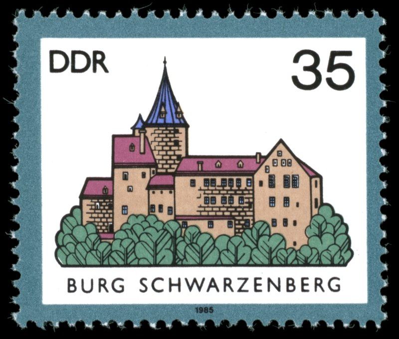 Deutsche Post Berlin 1954 Jagdschloss Grunewald Pul