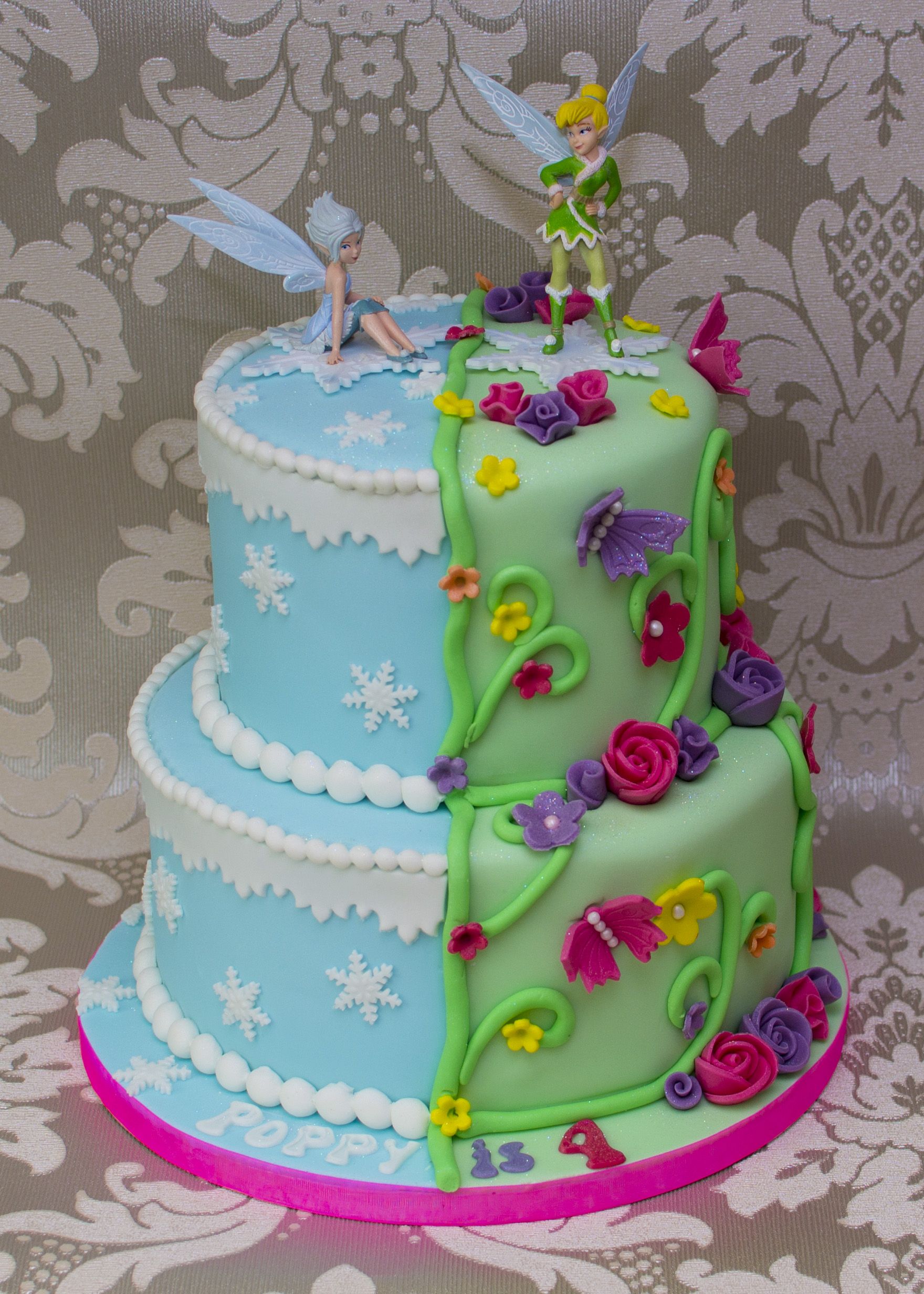 Tinkerbell And Periwinkle Cake Projects To Try Tinkerbell