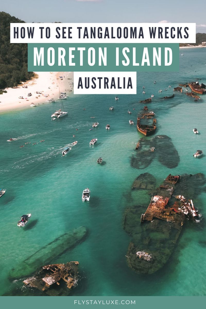 HOW TO SEE TANGALOOMA WRECKS ON MORETON ISLAND, AUSTRALIA