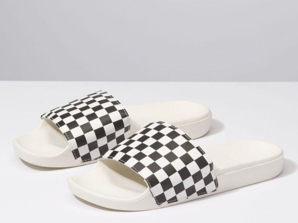 Vans - Women's Checkerboard Slide-On Shoes Vans - Women's Checkerboard Slide-On Shoes