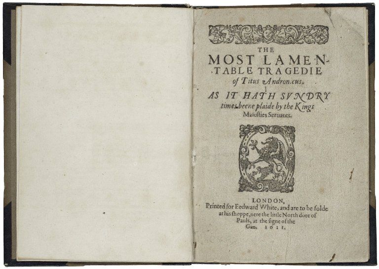 Titus andronicus essay