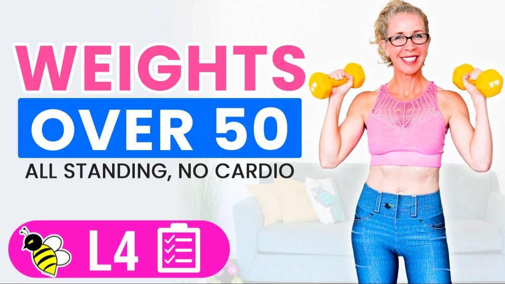 30 Minuten GEWICHT Workout für Frauen über 50 • Pahla B Fitness - 30 Minuten GEWICHT Workout für Fr...