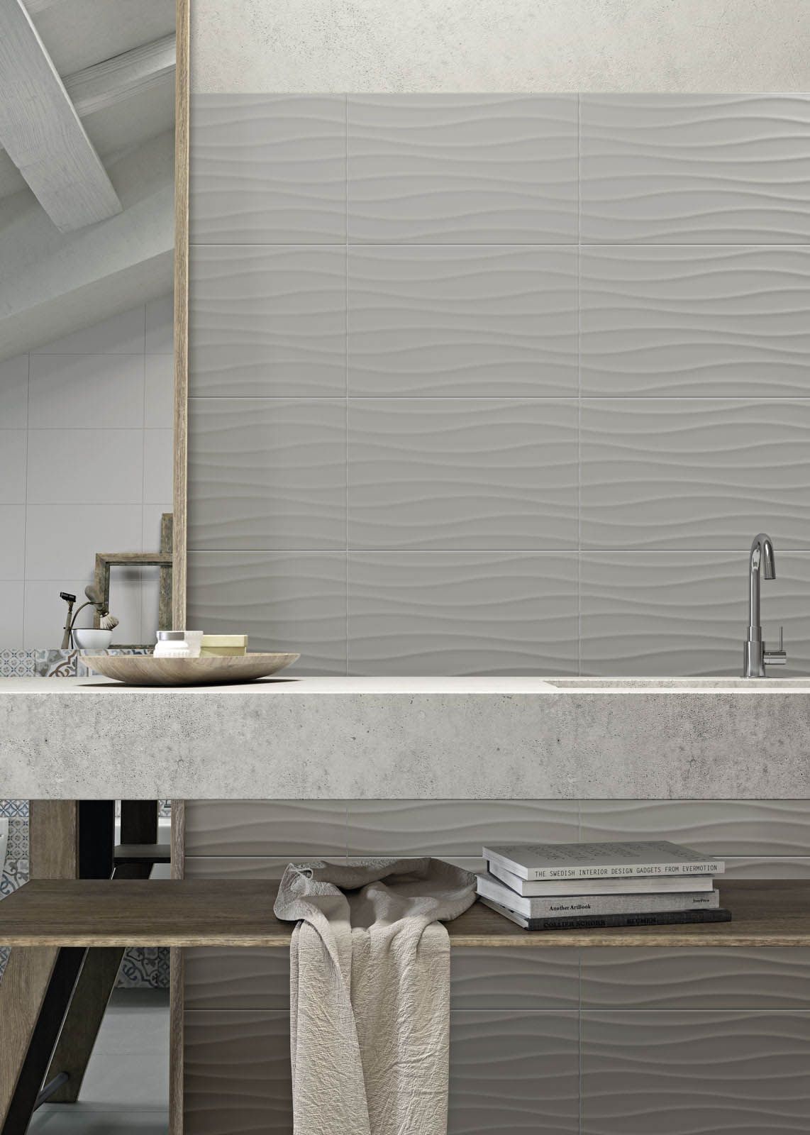 Rivestimento Bagno Chroma Neutral Marazzi Piastrelle Bagno