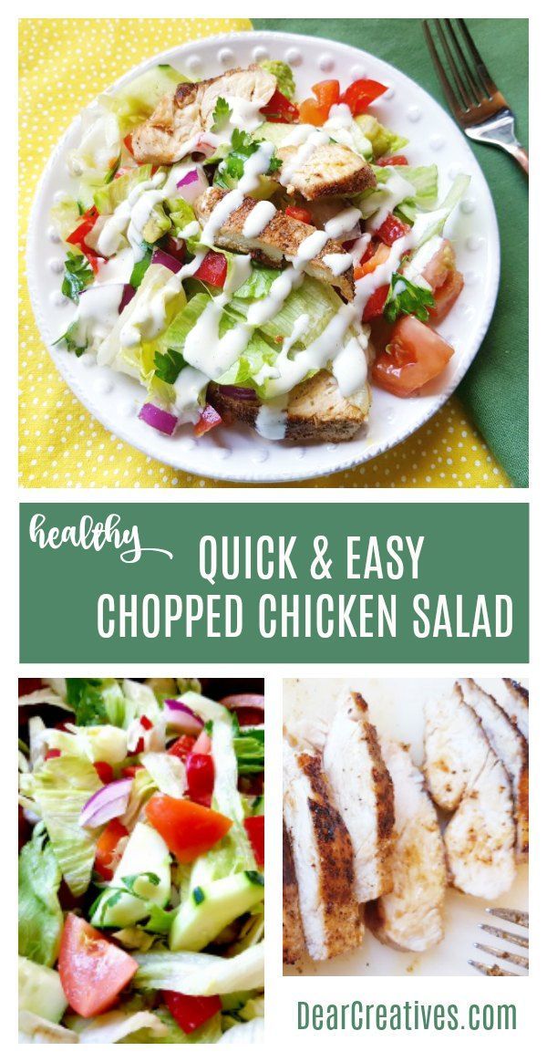 Easy Chicken Salad - Healthy chicken recipes easy quick #healthy #chicken #recipes #easy #quick Easy Chicken Salad