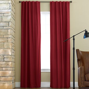 Linden street single curtain rod
