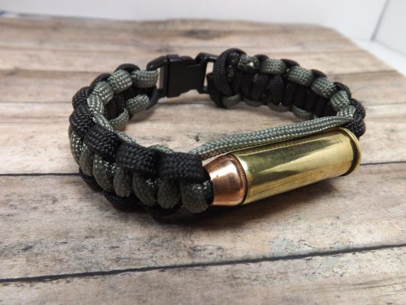 Paracord Bracelet With 44 Magnum Bullet Military The Apocalypse Paracord Bracelet With 44 Magnum By Mybeadederfly On Etsy