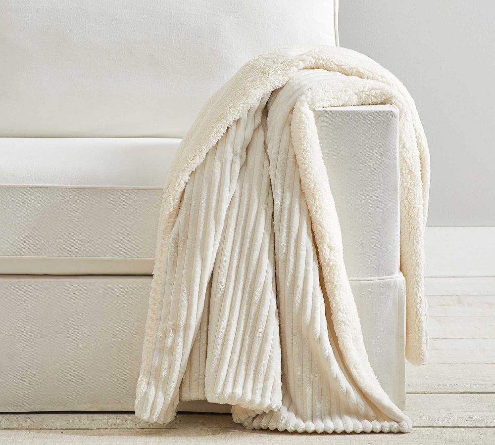 Ridgeline Sherpa Back Throw, 50 x 60 Ridgeline Sherpa Back Throw, 50 x 60