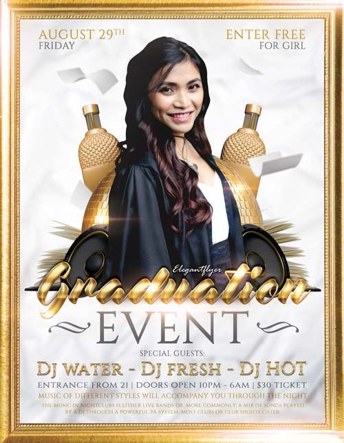 prom flyer templates