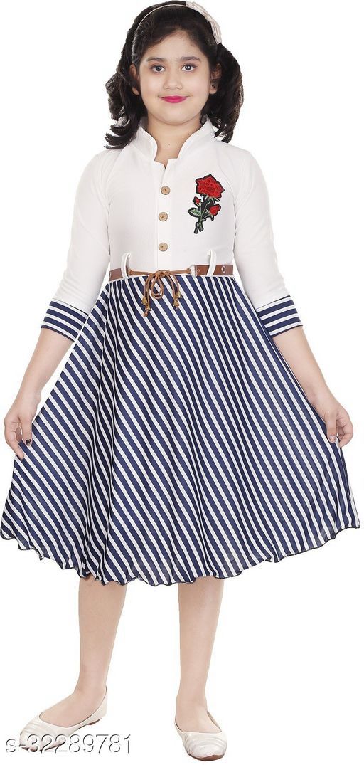 Checkout this latest Frocks & Dresses Product Name: *Modern Fancy Girls Frocks & Dresses* Fabric: Cotton Blend Sleeve Length: Short Sleeves Pattern: Solid Multipack: Single Sizes: 2-3 Years (Bust Size: 24 in, Length Size: 22 in) 3-4 Years (Bust Size: 25 in, Length Size: 24 in) 4-5 Years (Bust Size: 26 in, Length Size: 26 in) 5-6 Years (Bust Size: 27 in, Length Size: 28 in) 6-7 Years (Bust Siz... Gowns For Girls, Frocks For Girls, Little Girl Dresses, Short Sleeve Pattern, Sleeves Pattern, Kids' Dresses, Girls Dresses, Girl Frock Dress, Gowns Online