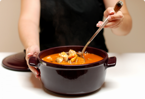 Sopa De Pescado Deliciosa Y Paso A Paso Con Thermomix Receta Sopa De Pescado Sopa De Mariscos Recetas De Cocina