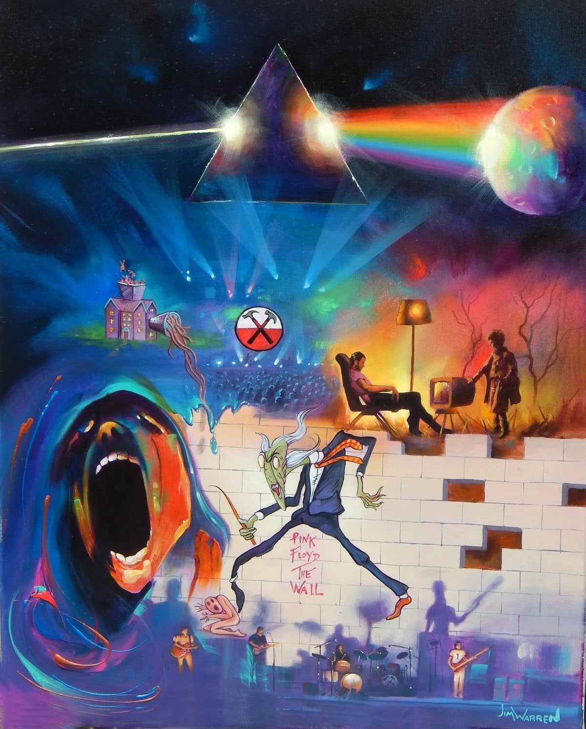 Richard Williams, Pink Floyd Greatest Hits, Imagenes Pink Floyd, Pink Floyd Money, Jim Warren, Pink Floyd Artwork, Arte Pink Floyd, Godard Art, The Hoff