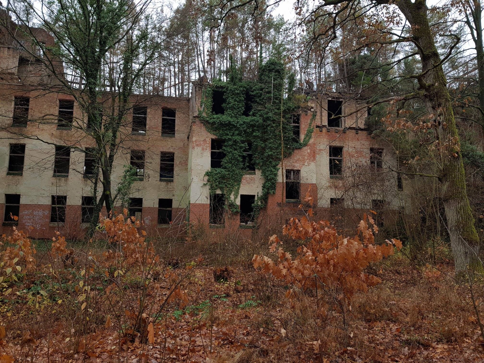 Originally built as sanatorium and park to treat Berliners suffering with tuberculosis at the end of the 19th century, this complex of buildings was an almost self-contained village. Its medical history alone makes it interesting, as it also served as military hospital during WWI and WWII, during WWI Hitler got injured and were hospitalized here. #Beelitz #Sanatorium #Heilstätten #USSR #Hitler #WWI #WWII Abandoned Asylums, Abandoned Ships, Abandoned Buildings, Abandoned Places, Places In Europe, Places Around The World, Around The Worlds, Desert Places, Abandoned Factory
