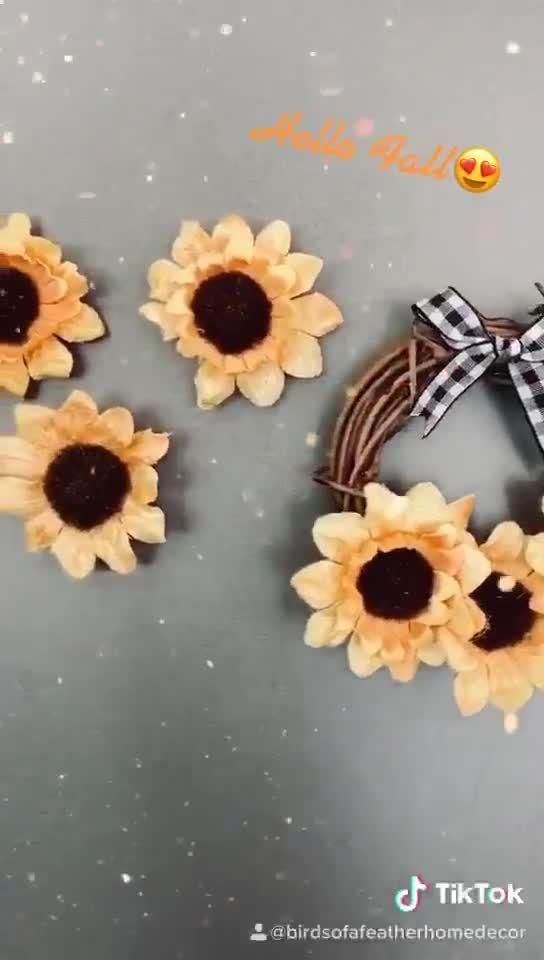 Sunflower Fall Home Decor Sunflower Fall Home Decor
