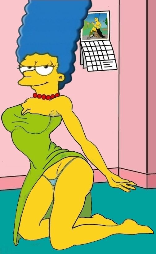 Sexy Marge Simpson Wallpaper