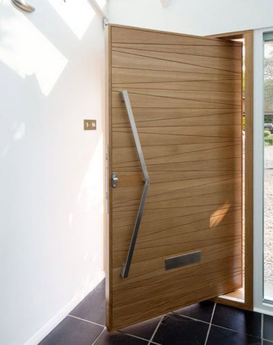 Large Pivot Doors With Either Central Of Offset Axis Pivoting Hinges Diy Kit Custom Made By Portapivot For Co Pivot Doors Wood Doors Interior Doors Interior