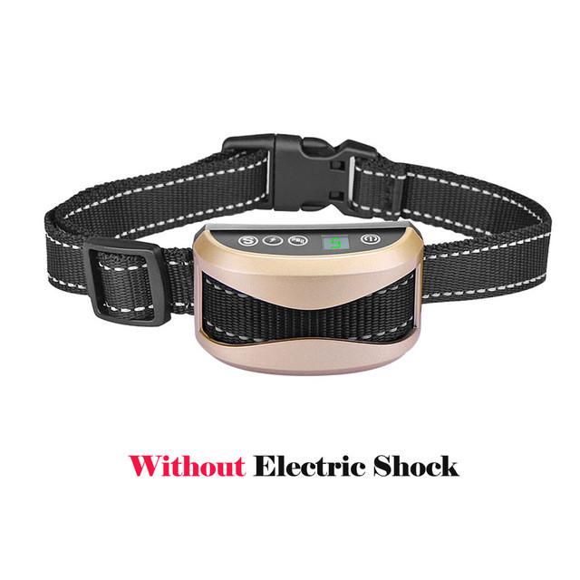 Pet Supplies Anti Bark No Bark Collar Electric Shock Rechargeable