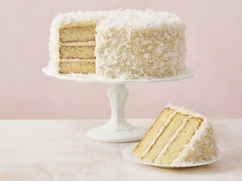 Food Network Cake Recipes Images/Pictures The Best Coconut Layer Cake Recipe Food Network Recipes Easter Desserts Recipes Layer Cake Recipes