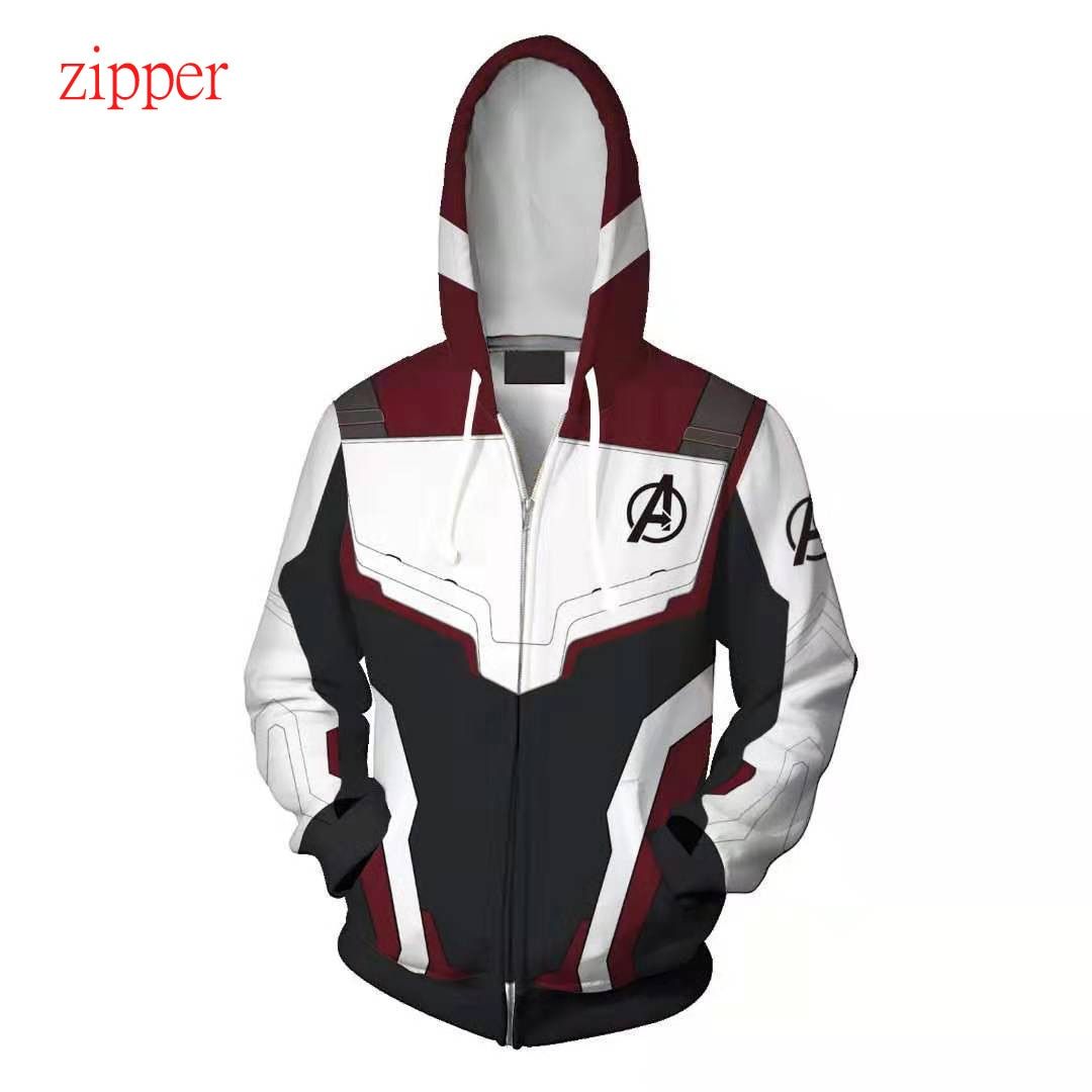 Cosplay Captain Marvel Hoodie Sweatshirts 1 Pcs Sweater Sport Zipper Jackets