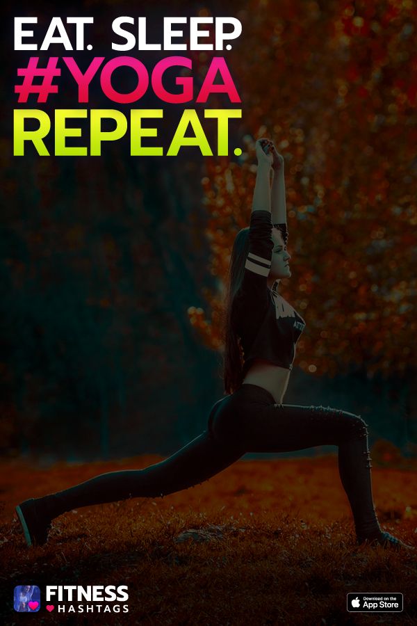 🧘♀️Tag your Yoga content with Fitness Hashtags App! Free on the App