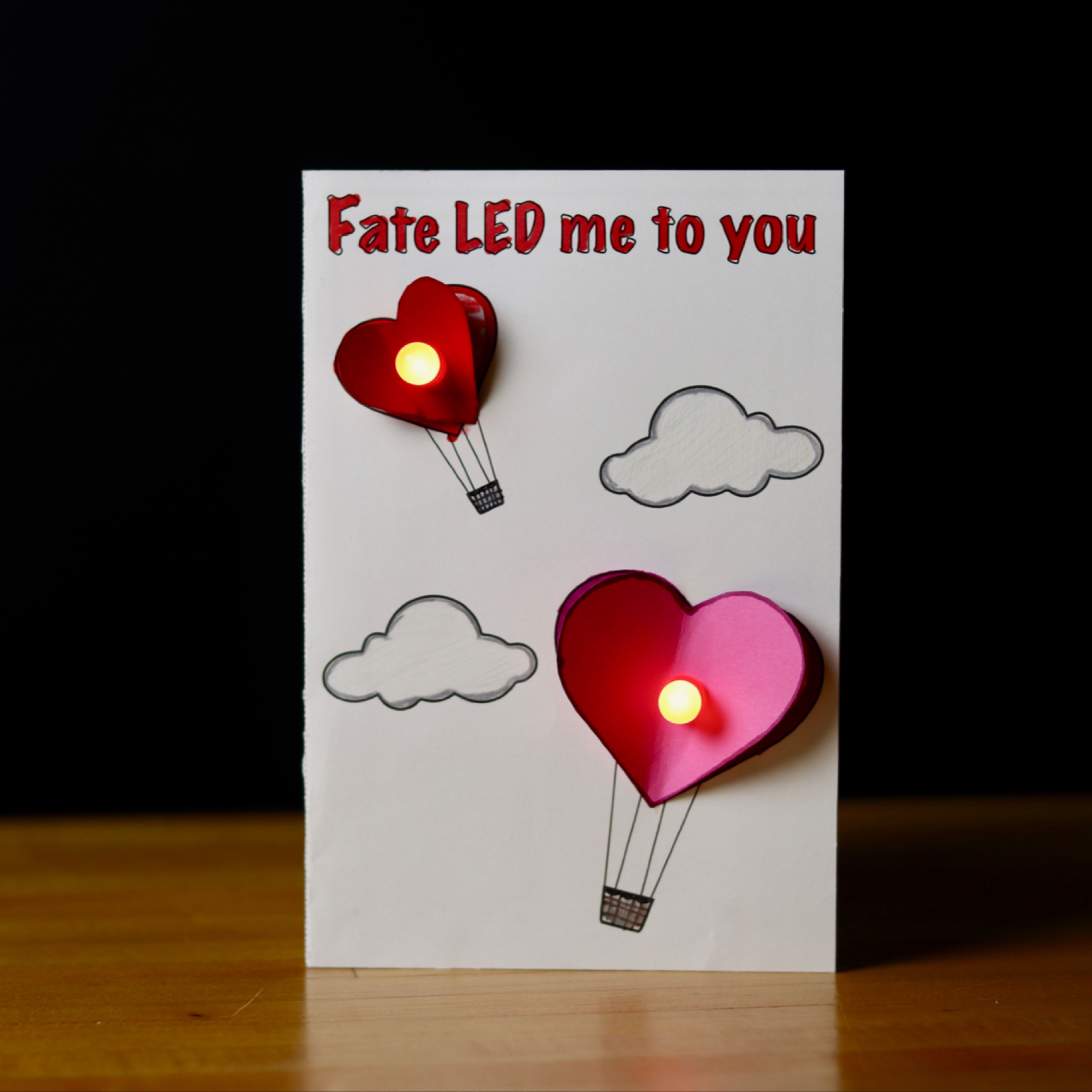 Valentines Paper Circuits | Paper circuits, Cards, Valentine day cards