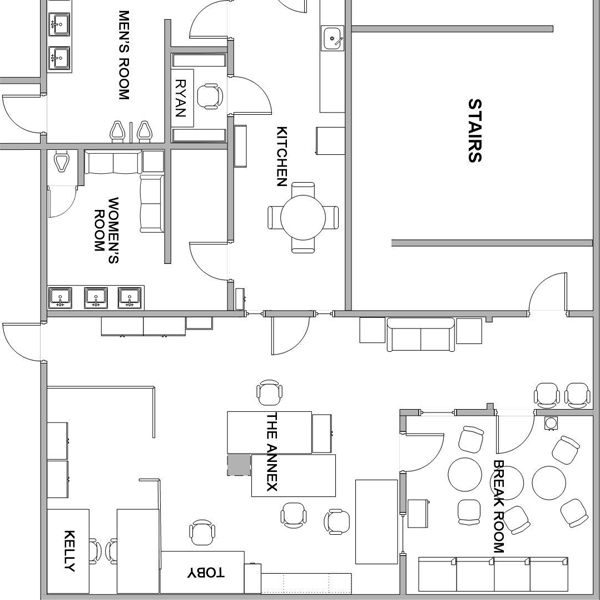map of the office barca fontanacountryinn com office map