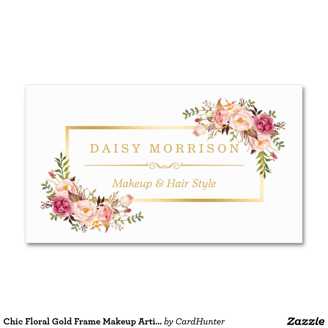 business card frame