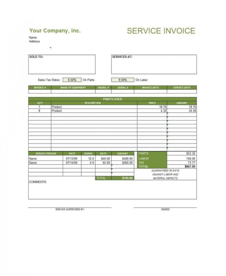 004 template ideas simple service invoice templates word simple service invoice template
