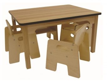 Wooden Toddler Table This 15 Inch High Solid Maple With A Wooden Toddler Table This 15 Inch High Solid Maple With A Laminate Top Is Designed For Toddlers All The Sy Construction Features Of Our