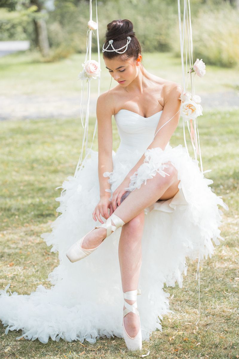 En Pointe Bridal Fashions Couture Pinterest Wedding Ballet Inspired Wedding Dress Cascade By Suzanne Neville Bridal Fashion