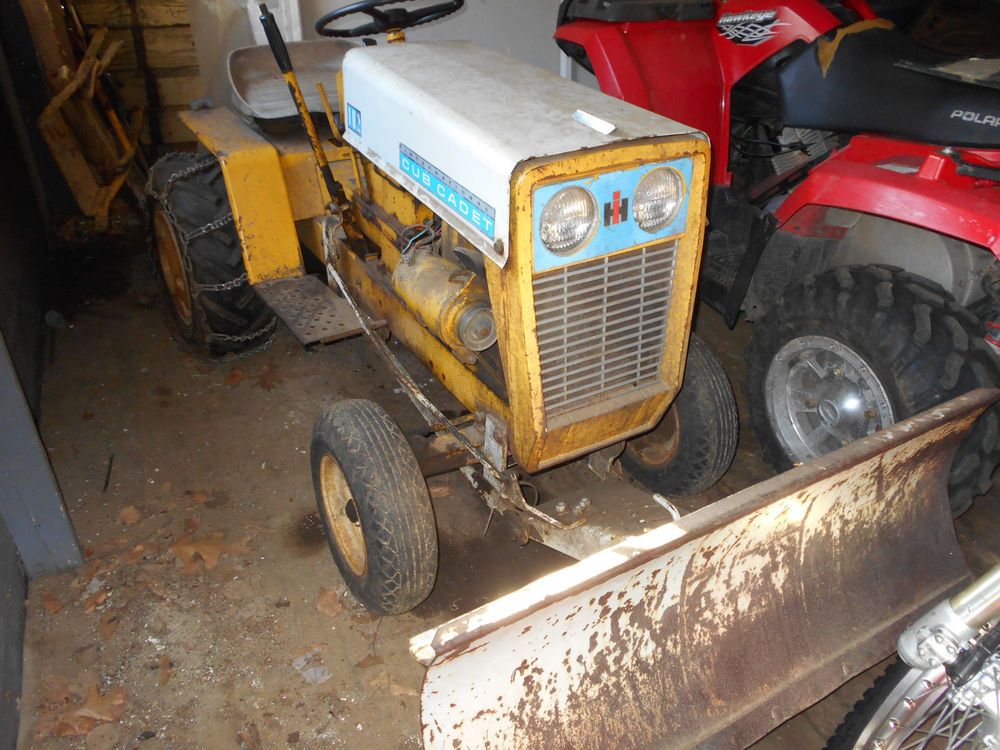 Cub Cadet International Harvester 102 Garden Tractor Mower Deck Plow Cub Cadet International Harvester 102 Garden Tractor Mower Deck Plow Attachment