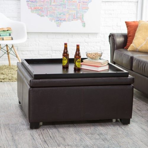 Belham Living Corbett Square Coffee Table Storage Ottoman With Storage Ottoman Coffee Table, Belham Living Corbett Round Coffee Table Storage Ottoman