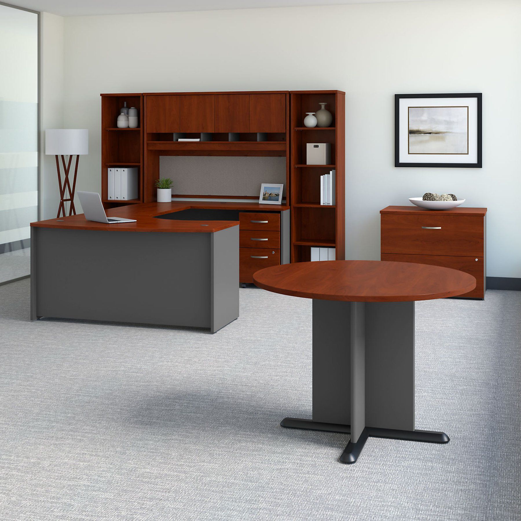 Bush Business Furniture Series C 60 In Right Handed Bow Bush Business Furniture Series C 60 In Right Handed Bow