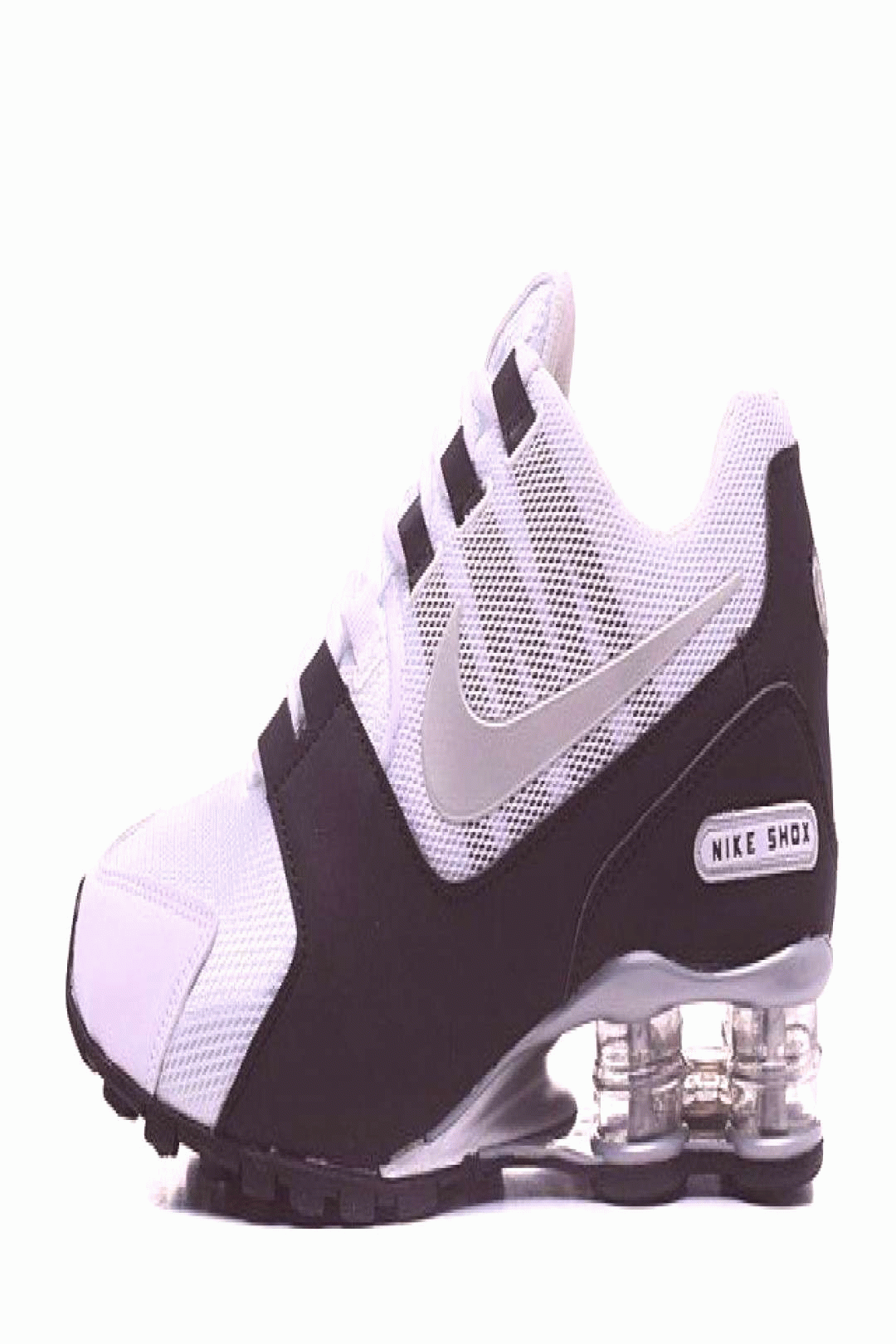 Mens Nike Shox Nz White Black Silver Athletic Running Shoes Trainers Nike Shox Ayakkabilar Nike