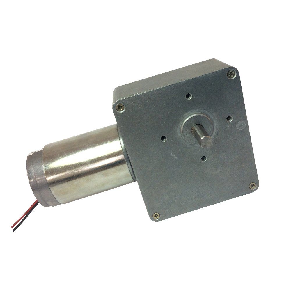 Gw114165 Dc 12v 350w Worm Geared Reducer Electric Motor High Power Torque Low Speed For Industrial Machine Supermark Industrial Machine Electric Motor Electrical Equipment