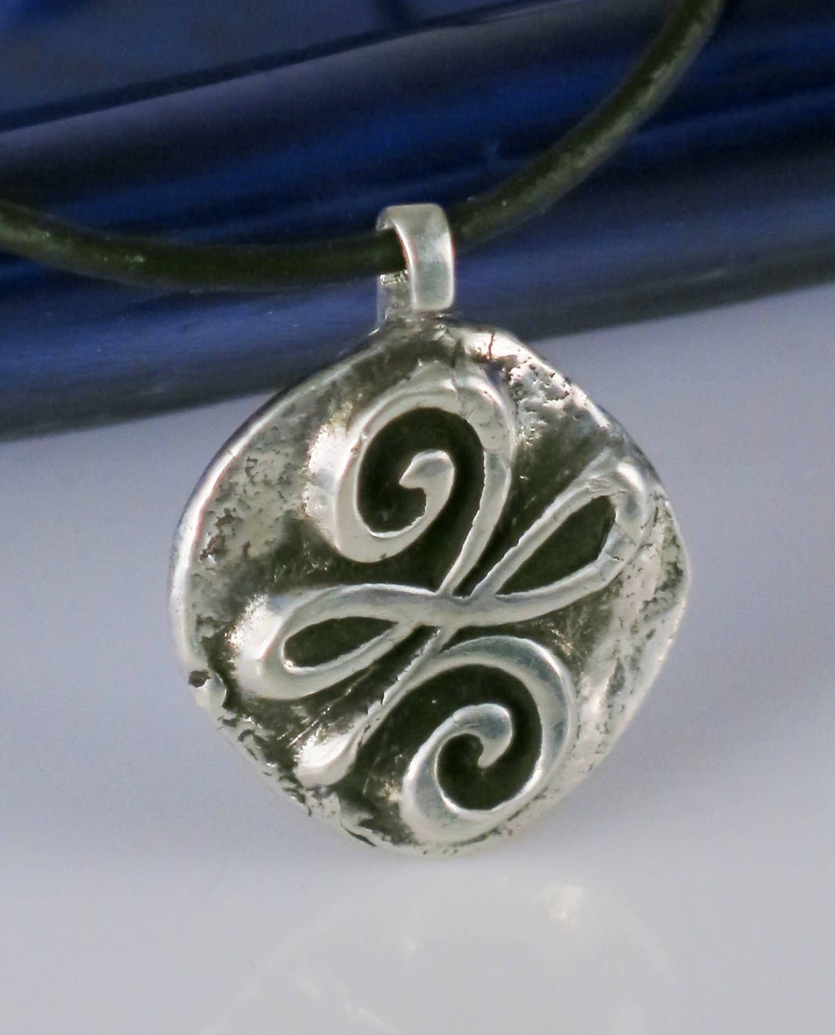 Celtic Symbol of Serenity Fine Silver Pendant Gift Silver | Etsy
