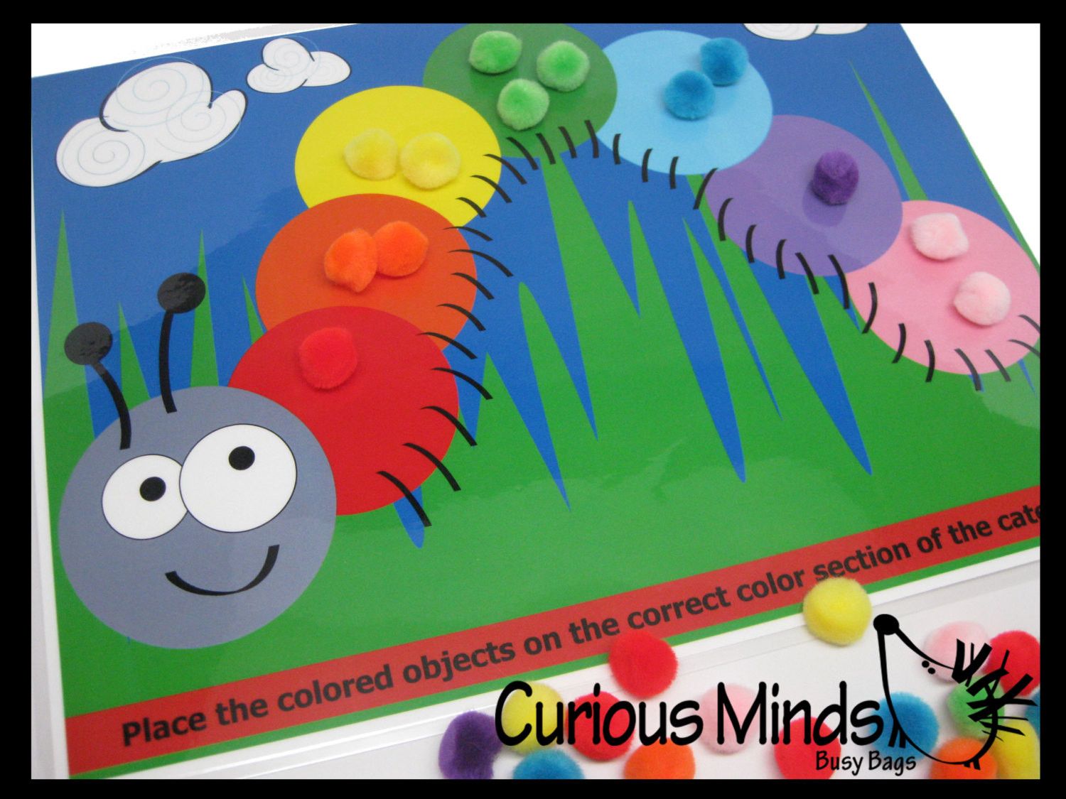 pdf download you print color sort caterpillar activity page