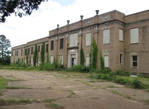 abandoned buildings places texas marshall hospital old building property railroad pacific closed haunted ghost built tx 1960s road houses towns