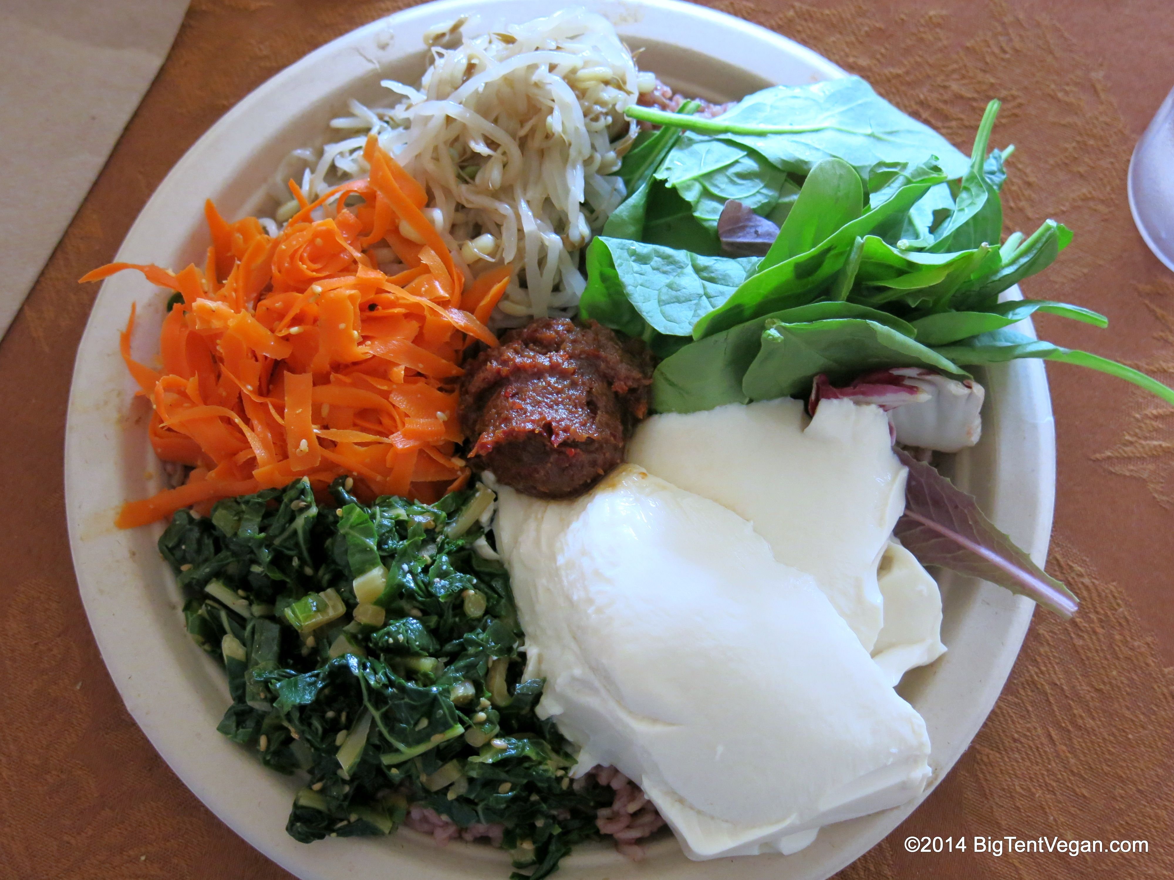 Vegetarian Restaurants Hawaii Best Heart And Seoul Plate Korean Bibimbap With Fresh Tofu At 100