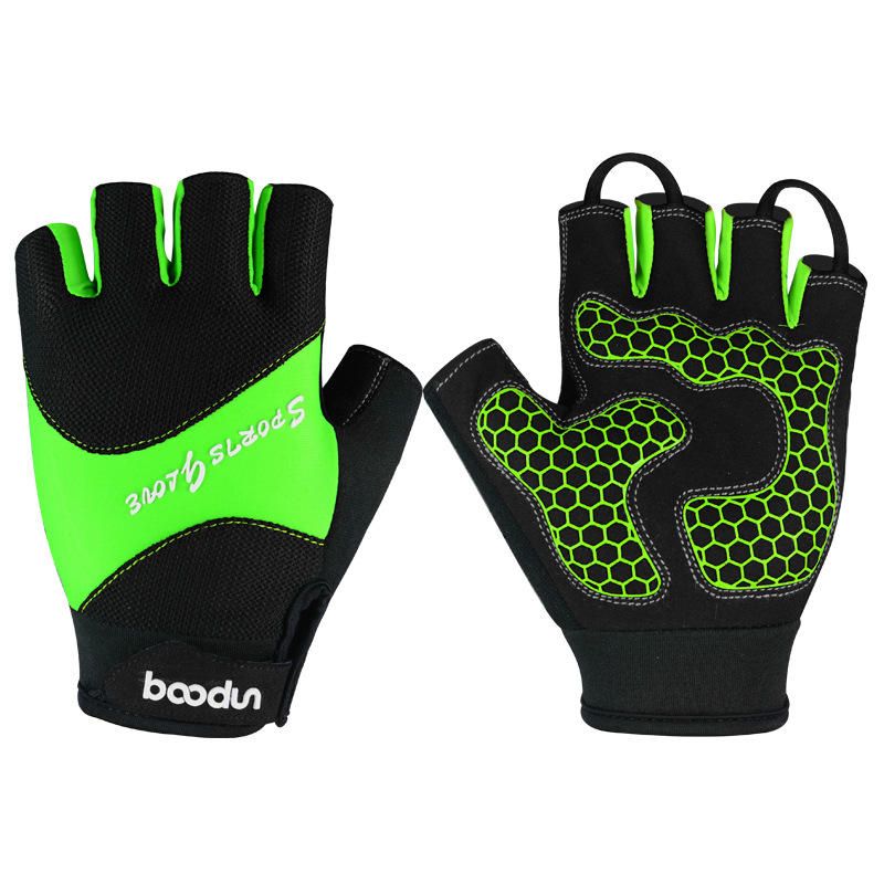 Unisex Sports Biking Gloves Cycling Race Gel Half Finger Mittens Fingerless C8