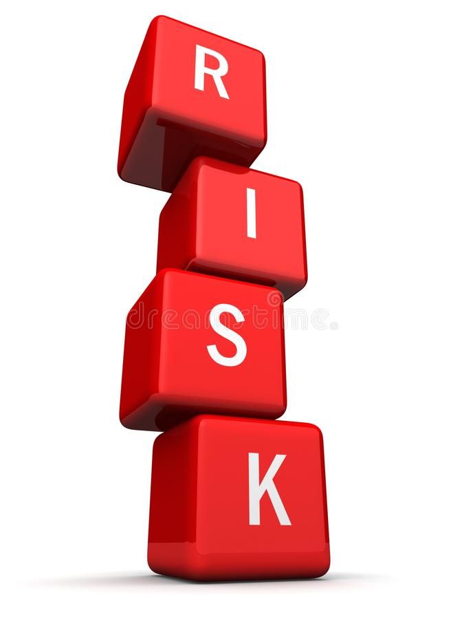 Risk concept stock illustration. Illustration of composition - 10703745