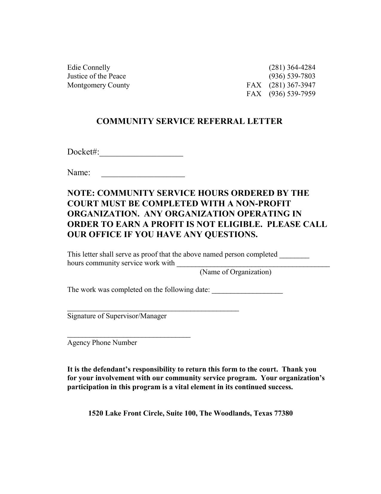 Essay about community service hours