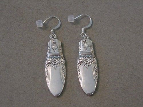 Vintage Silver Spoon Earrings 1937 First Love Jewelry Vintage Silver Spoon Earrings 1937 First Love Jewelry Magic Closet On Artfire Key