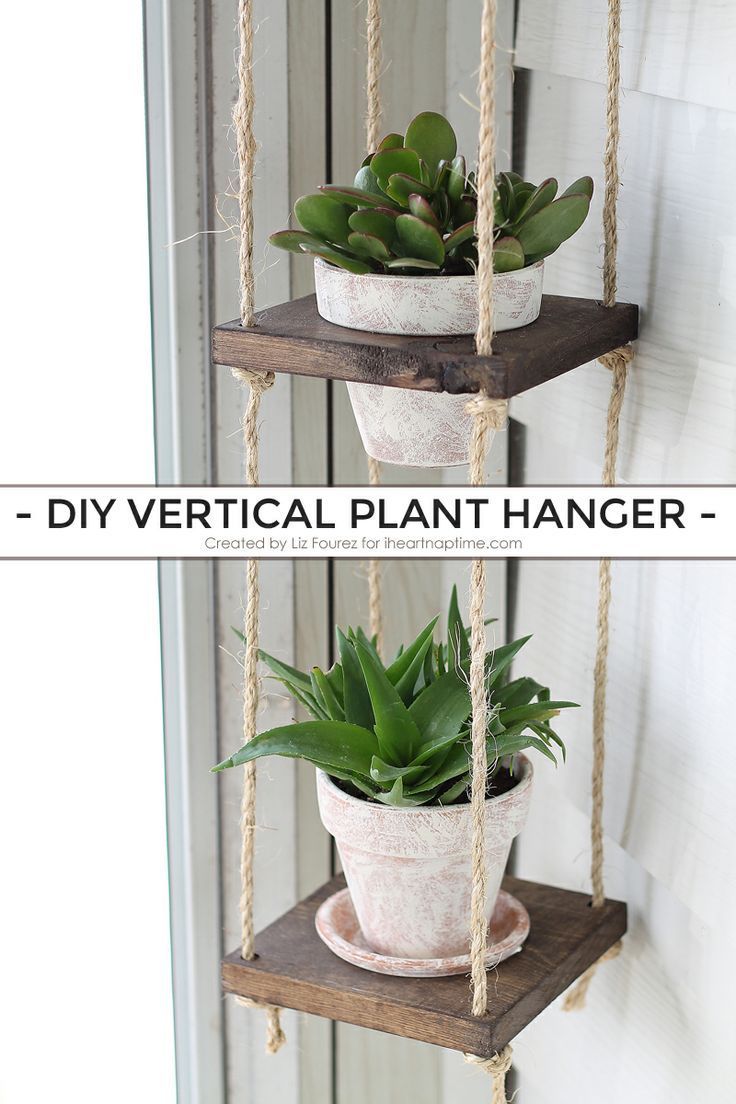 Diy Vertical Plant Hanger Kids Woodworking Projects Pinterest Diy Vertical Plant Hanger I Heart Nap Time Easy Recipes Crafts Homemaking