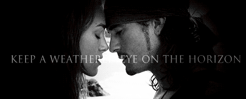 Keep A Weather Eye On The Horizon Pirates Of The Caribbean Will the-words-keep-a-weather-eye-on-the-horizon-written-in-cursive-writing